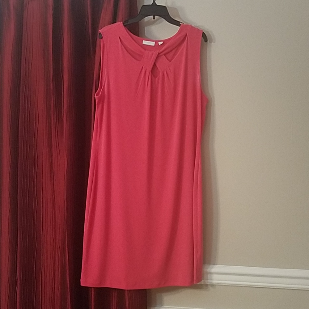 NWOT Pink Crisscross Dress